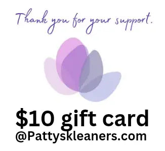 $10 Gift card Patty's Kleaners