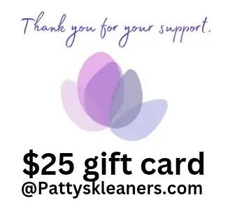 $25 Gift card Patty's Kleaners